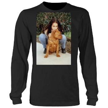 Jessica Alba Men's Heavy Long Sleeve TShirt