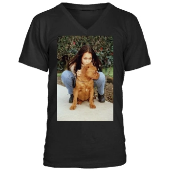 Jessica Alba Men's V-Neck T-Shirt