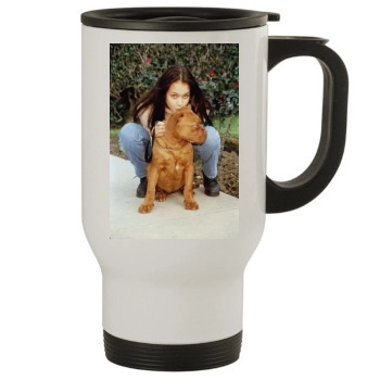 Jessica Alba Stainless Steel Travel Mug