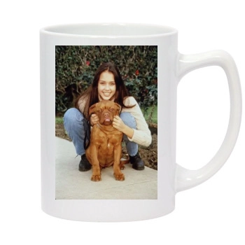 Jessica Alba 14oz White Statesman Mug