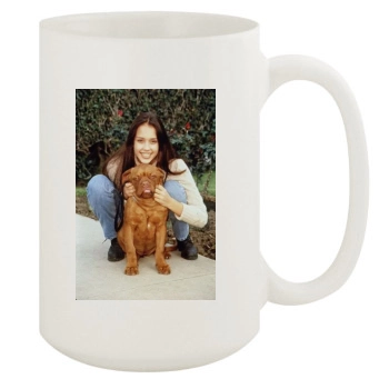 Jessica Alba 15oz White Mug