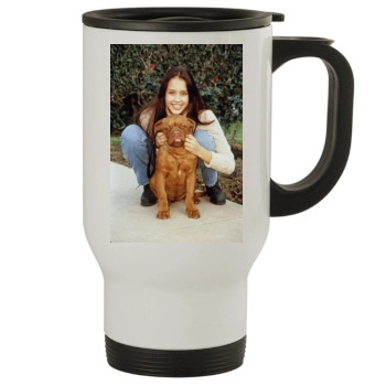 Jessica Alba Stainless Steel Travel Mug