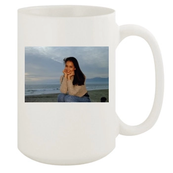 Jessica Alba 15oz White Mug