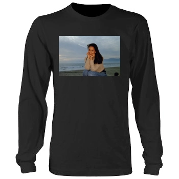 Jessica Alba Men's Heavy Long Sleeve TShirt