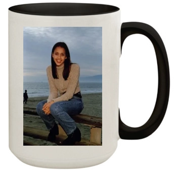 Jessica Alba 15oz Colored Inner & Handle Mug