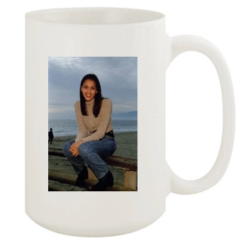 Jessica Alba 15oz White Mug