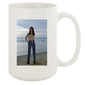 Jessica Alba 15oz White Mug