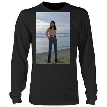 Jessica Alba Men's Heavy Long Sleeve TShirt