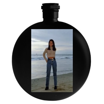 Jessica Alba Round Flask