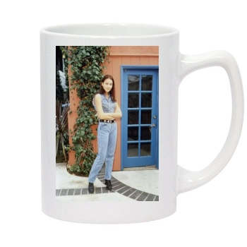 Jessica Alba 14oz White Statesman Mug