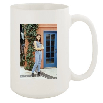 Jessica Alba 15oz White Mug