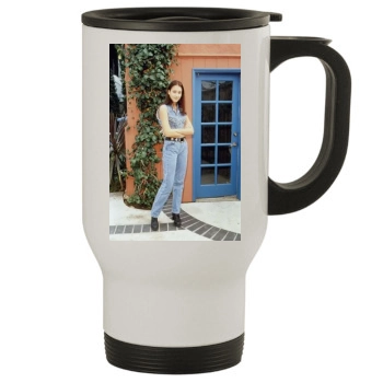 Jessica Alba Stainless Steel Travel Mug