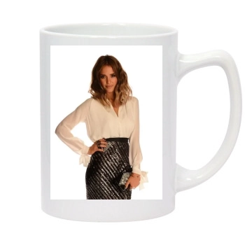 Jessica Alba 14oz White Statesman Mug