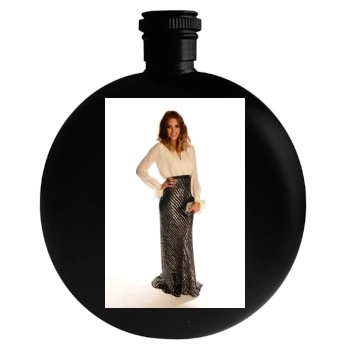 Jessica Alba Round Flask