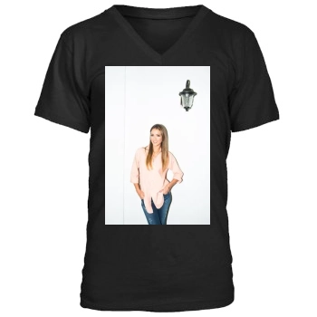 Jessica Alba Men's V-Neck T-Shirt