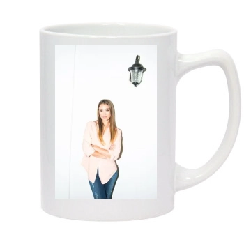 Jessica Alba 14oz White Statesman Mug