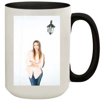 Jessica Alba 15oz Colored Inner & Handle Mug