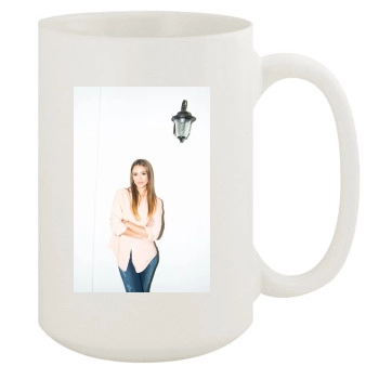 Jessica Alba 15oz White Mug