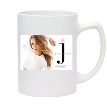 Jessica Alba 14oz White Statesman Mug