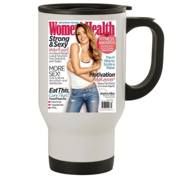 Jessica Alba Stainless Steel Travel Mug