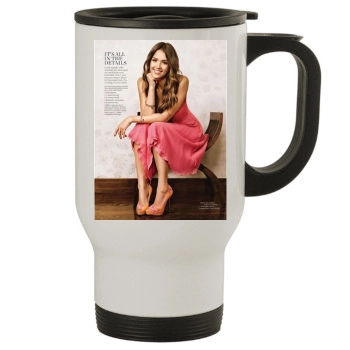 Jessica Alba Stainless Steel Travel Mug