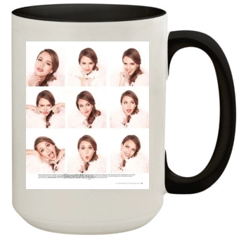 Jessica Alba 15oz Colored Inner & Handle Mug