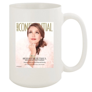 Jessica Alba 15oz White Mug