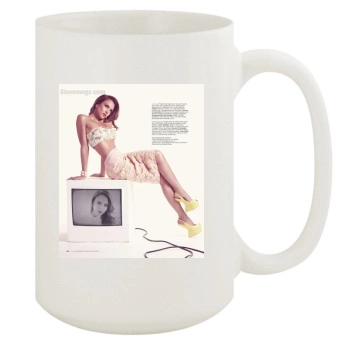 Jessica Alba 15oz White Mug