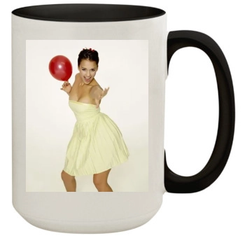 Jessica Alba 15oz Colored Inner & Handle Mug