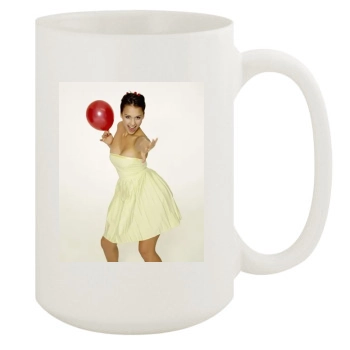 Jessica Alba 15oz White Mug