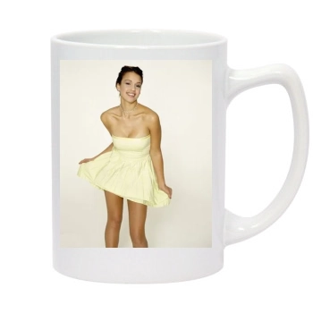 Jessica Alba 14oz White Statesman Mug