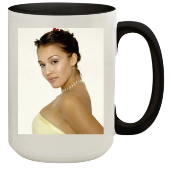 Jessica Alba 15oz Colored Inner & Handle Mug