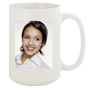 Jessica Alba 15oz White Mug