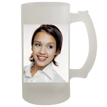 Jessica Alba 16oz Frosted Beer Stein