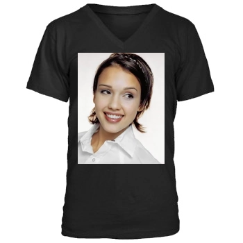 Jessica Alba Men's V-Neck T-Shirt