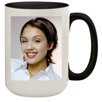 Jessica Alba 15oz Colored Inner & Handle Mug