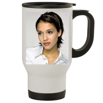 Jessica Alba Stainless Steel Travel Mug