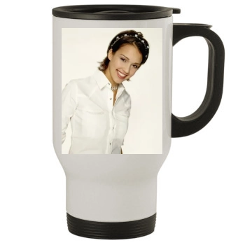 Jessica Alba Stainless Steel Travel Mug