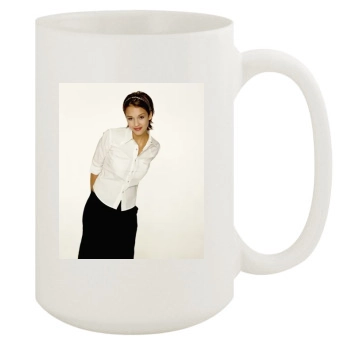 Jessica Alba 15oz White Mug