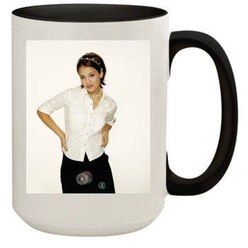 Jessica Alba 15oz Colored Inner & Handle Mug