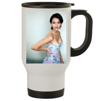 Jessica Alba Stainless Steel Travel Mug