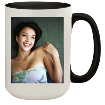 Jessica Alba 15oz Colored Inner & Handle Mug