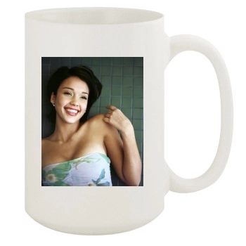 Jessica Alba 15oz White Mug