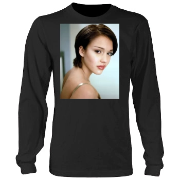 Jessica Alba Men's Heavy Long Sleeve TShirt