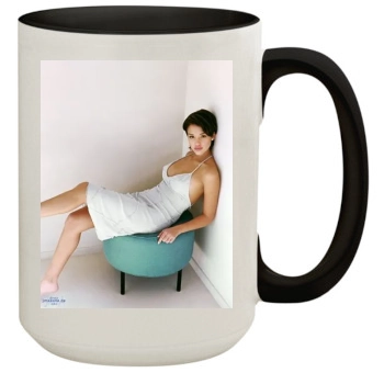 Jessica Alba 15oz Colored Inner & Handle Mug