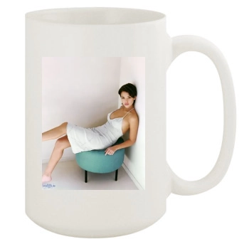 Jessica Alba 15oz White Mug