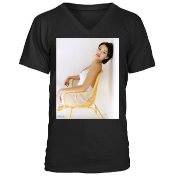 Jessica Alba Men's V-Neck T-Shirt