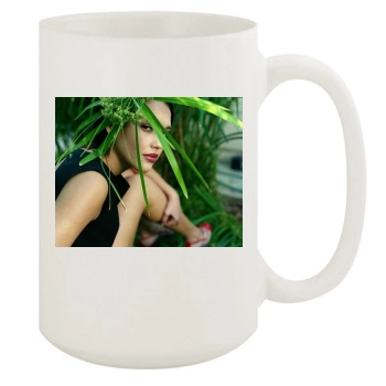 Jessica Alba 15oz White Mug