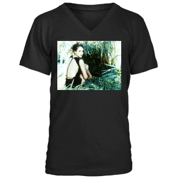 Jessica Alba Men's V-Neck T-Shirt