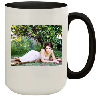 Jessica Alba 15oz Colored Inner & Handle Mug